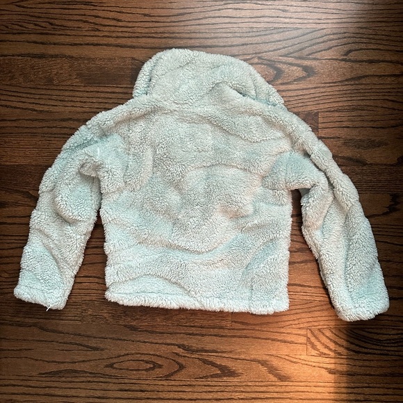 Abercrombie kids Fleece Sherpa jacket - size 7/8 - Picture 6 of 6